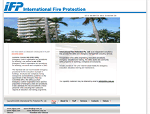 Tablet Screenshot of intfire.com.au